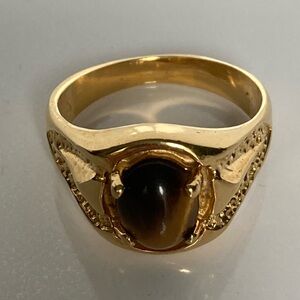💥REDUCED!💥Vintage Men’s Tiger’s Eye Ring